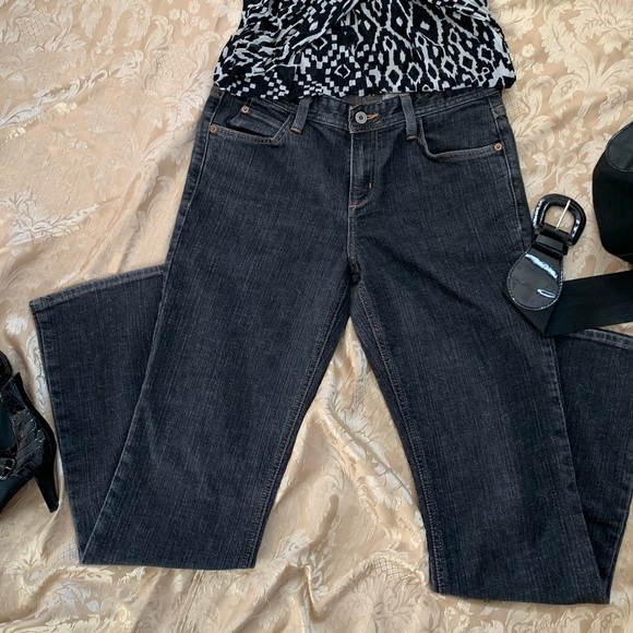 Eddie Bauer Classic Bootcut Black Jeans - Picture 2 of 8